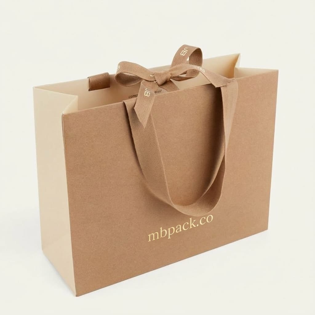 Small Ribbon Handle Gift Bag